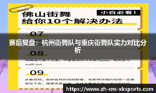 赛后复盘：杭州街舞队与重庆街舞队实力对比分析